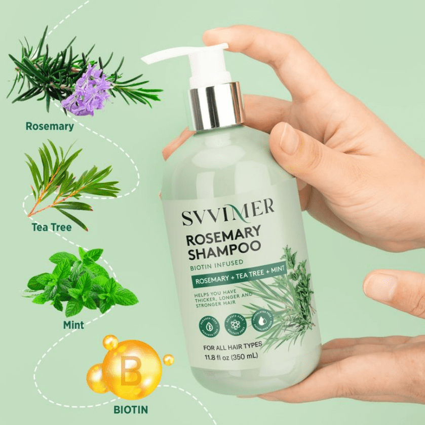 Svvimer Rosemary Hair Growth Shampoo