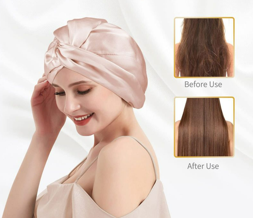 OLESILK 22 Momme Silk Bonnet