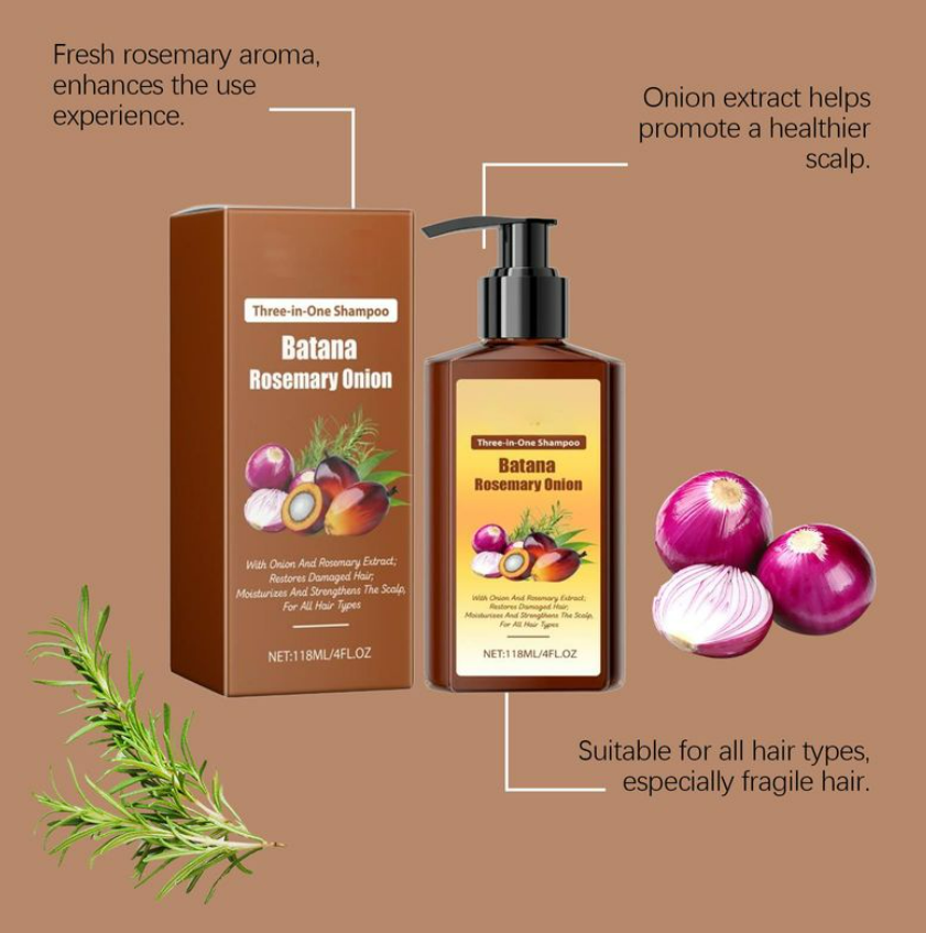 Onion Shampoo With Rosemary