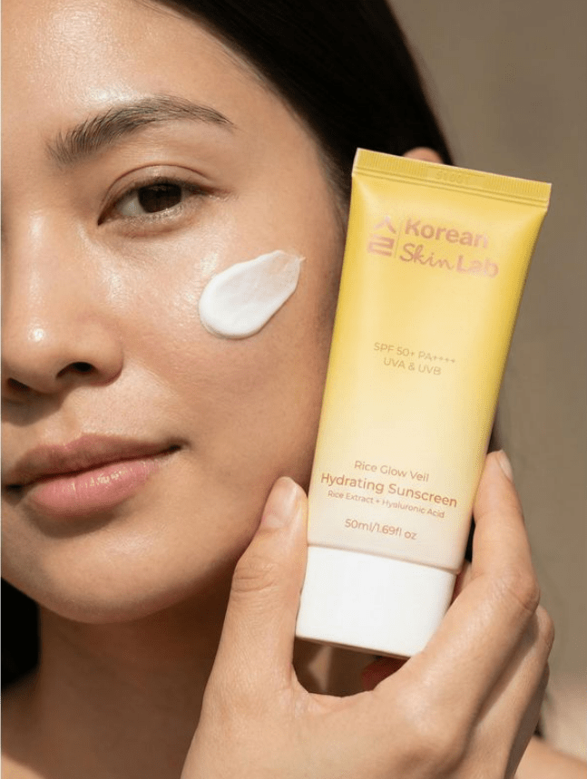 Lightweight Mineral-Skincare Hybrid: Korean Sunscreen with Rice & Hyaluronic Acid 